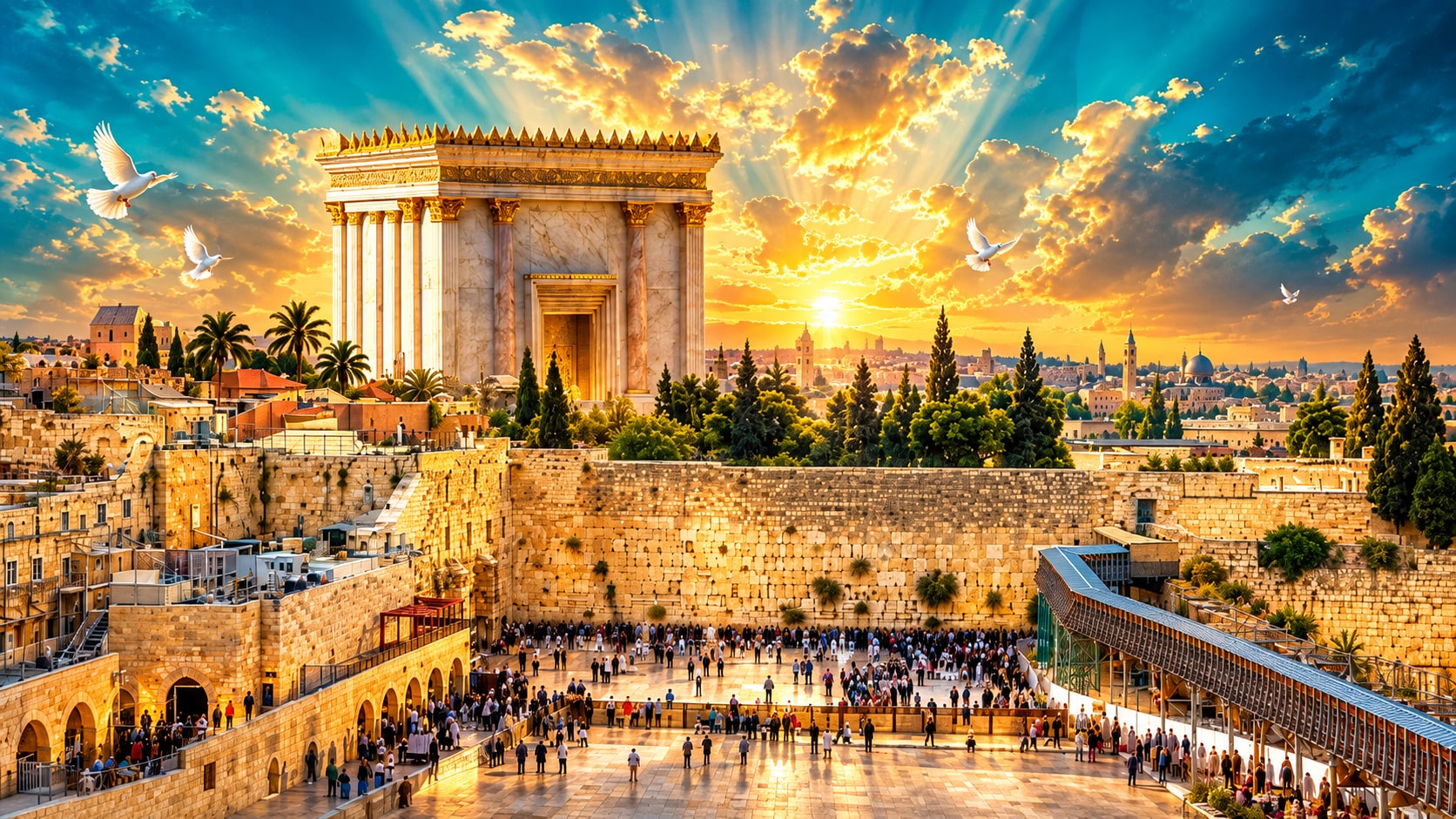 אור מעל ירושלים